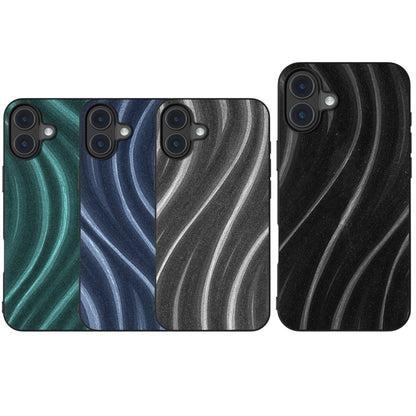 For iPhone 16 Galactic Pattern Protective Phone Case(Black) - iPhone 16 Cases by buy2fix | Online Shopping UK | buy2fix