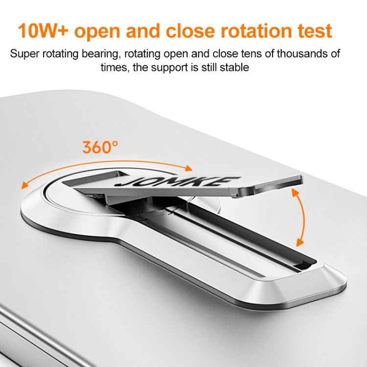 For Redmi K70 Ultra Baking Varnish 360 Rotate Holder No Frame PC Phone Case(Silver) - Xiaomi Cases by buy2fix | Online Shopping UK | buy2fix