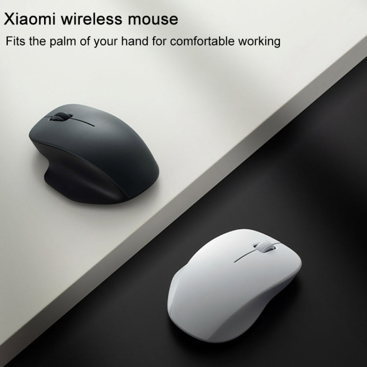 Original Xiaomi XMWXSB04YM 2.4GHz Portable Wireless Mouse Comfort Edition(Black) - Wireless Mice by Xiaomi | Online Shopping UK | buy2fix