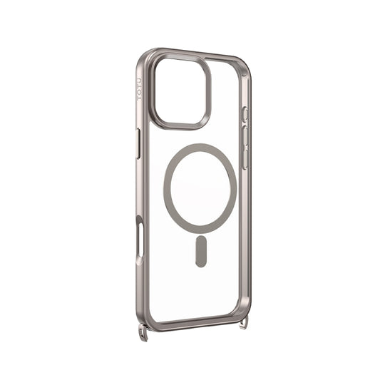 For iPhone 16 Pro TOTU PC-27 MagSafe Magnetic Hidden Metal Buckle Phone Case(Titanium) - iPhone 16 Pro Cases by TOTUDESIGN | Online Shopping UK | buy2fix