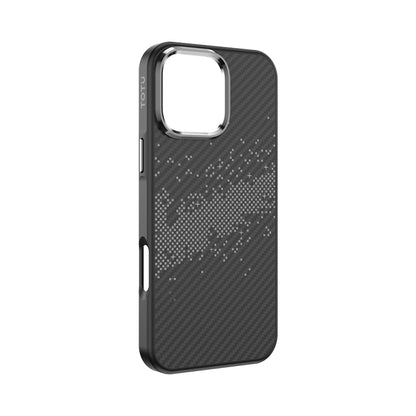 For iPhone 16 Pro Max TOTU PC-30 Kevlar Textured MagSafe Magnetic Phone Case(Black) - iPhone 16 Pro Max Cases by TOTUDESIGN | Online Shopping UK | buy2fix