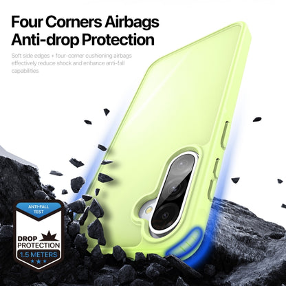 For Samsung Galaxy A36 5G / A56 5G DUX DUCIS Yind Series TPU Hybrid PC Phone Case(Lime Green) - Galaxy Phone Cases by DUX DUCIS | Online Shopping UK | buy2fix