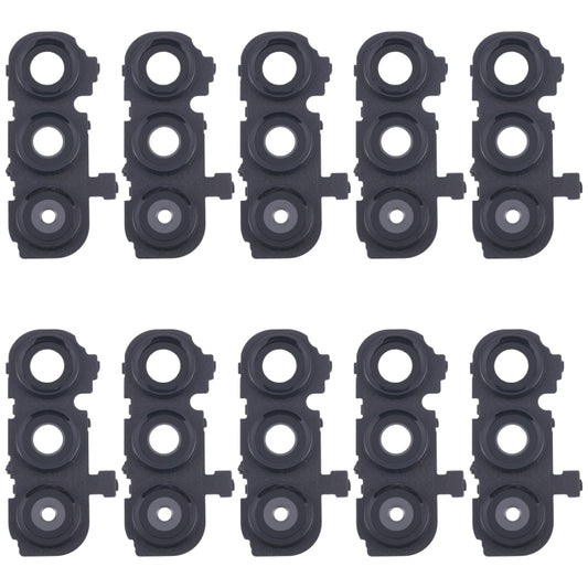 For Samsung Galaxy A16 SM-A165F 10pcs Rear Camera Lens Cover(Black) - Galaxy A Series Parts by buy2fix | Online Shopping UK | buy2fix