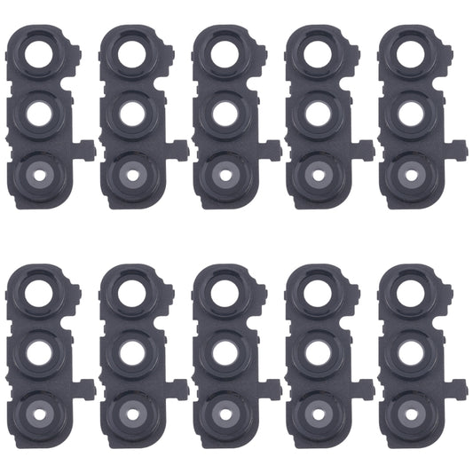 For Samsung Galaxy A16 5G SM-A166B 10pcs Rear Camera Lens Cover(Black) - Galaxy A Series Parts by buy2fix | Online Shopping UK | buy2fix