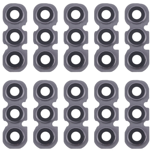 For Samsung Galaxy A34 SM-A346B 10pcs Rear Camera Lens Cover(Black) - Galaxy A Series Parts by buy2fix | Online Shopping UK | buy2fix