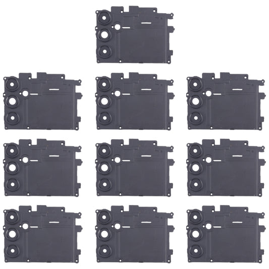 For Samsung Galaxy A14 5G SM-A146B 10pcs Rear Camera Lens Cover(Black) - Galaxy A Series Parts by buy2fix | Online Shopping UK | buy2fix