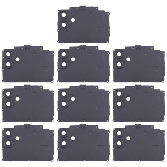 For Samsung Galaxy M04 SM-M045F 10pcs Rear Camera Lens Cover(Black) - Galaxy M Series Parts by buy2fix | Online Shopping UK | buy2fix