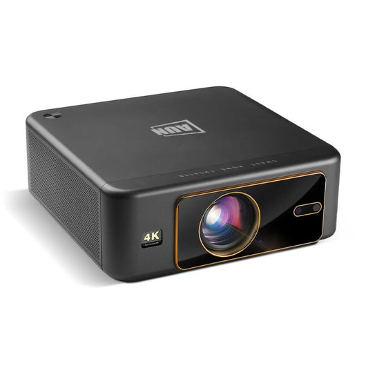 AUN U002 1920x1080P 970ANSI Android 12 Home Theater Smart Projector, US Plug(Dark Grey) - LED Projector by AUN | Online Shopping UK | buy2fix