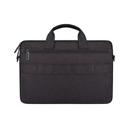 ST08 Handheld Briefcase Carrying Storage Bag with Shoulder Strap for 13.3 inch Laptop(Black) - 13.3 inch by buy2fix | Online Shopping UK | buy2fix