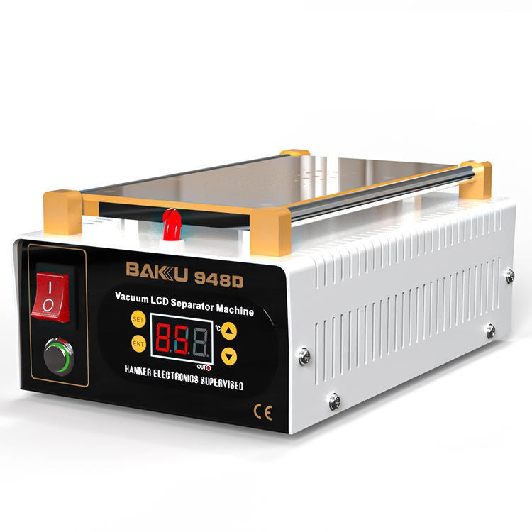 BAKU BK-948D 500W Vacuum Anti-static LCD Touch Panel Separator Machine, AC 220V EU Plug - Separation Equipment by BAKU | Online Shopping UK | buy2fix