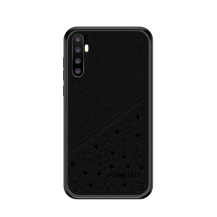 PINWUYO Full Coverage Waterproof Shockproof PC+TPU+PU Case for Huawei P30 Pro (Black) - Huawei Cases by PINWUYO | Online Shopping UK | buy2fix