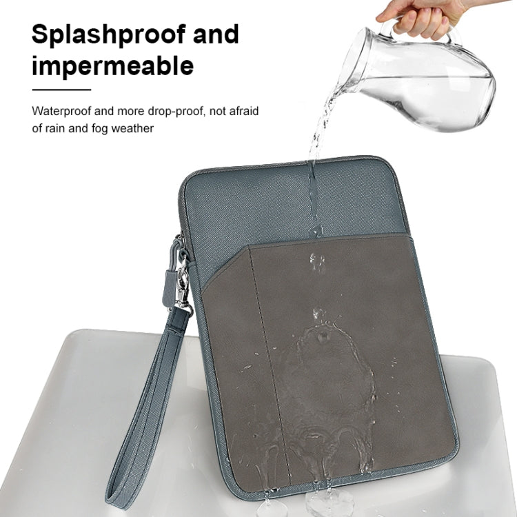 HAWEEL Splash-proof Pouch Sleeve Tablet Bag for iPad mini, 7.9-8.4 inch Tablets(Grey) - Protective Bag by HAWEEL | Online Shopping UK | buy2fix