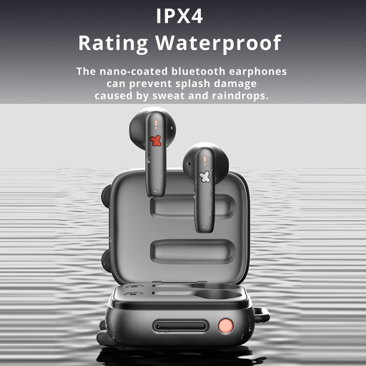 D MOOSTER D03 Suitcase Shape IPX4 TWS Wireless Bluetooth 5.0 Earphone (Silver) - TWS Earphone by D MOOSTER | Online Shopping UK | buy2fix