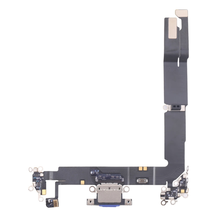 For iPhone 16 Plus Original Charging Port Flex Cable (Blue) -  by buy2fix | Online Shopping UK | buy2fix