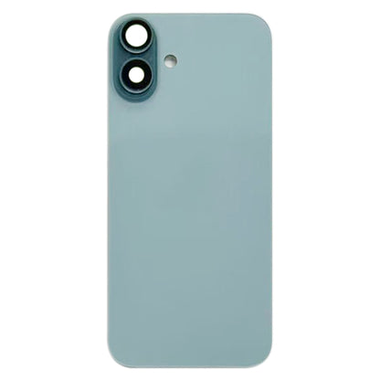 For iPhone 16 Battery Back Cover with Camera Lens Cover(Green) -  by buy2fix | Online Shopping UK | buy2fix