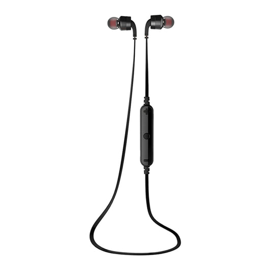 AWEI A960BL Wireless Sport Bluetooth Earphone with Wire Control, Support Handfree Call(Black) - Bluetooth Earphone by awei | Online Shopping UK | buy2fix