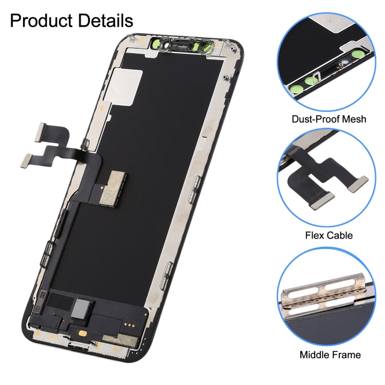 GX Hard OLED Screen for iPhone XS - LCD Related Parts by GX | Online Shopping UK | buy2fix