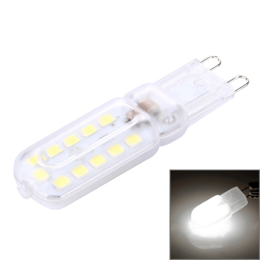 G9 3W 300LM Transparent Cover Corn Light Bulb, 22 LED SMD 2835, AC 220-240V(White Light) - LED Blubs & Tubes by buy2fix | Online Shopping UK | buy2fix