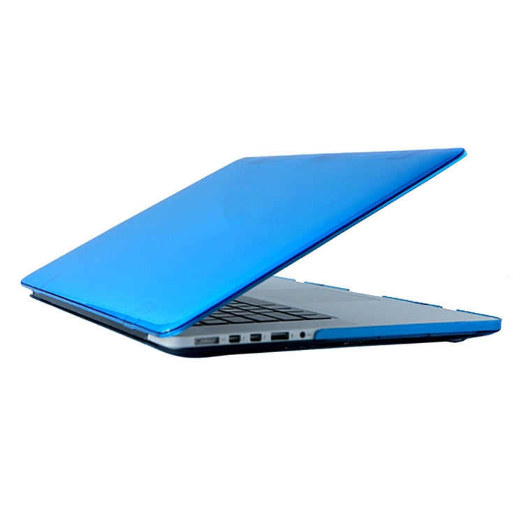 For 2016 New Macbook Pro 13.3 inch A1706 & A1708 Laptop Crystal PC Protective Case(Blue) - MacBook Pro Cases by buy2fix | Online Shopping UK | buy2fix