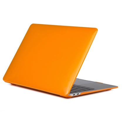 For MacBook Air 13.3 inch A1932 2018 & A2179 2020 & A2337 Laptop Crystal Style Protective Case(Orange) - MacBook Air Cases by buy2fix | Online Shopping UK | buy2fix