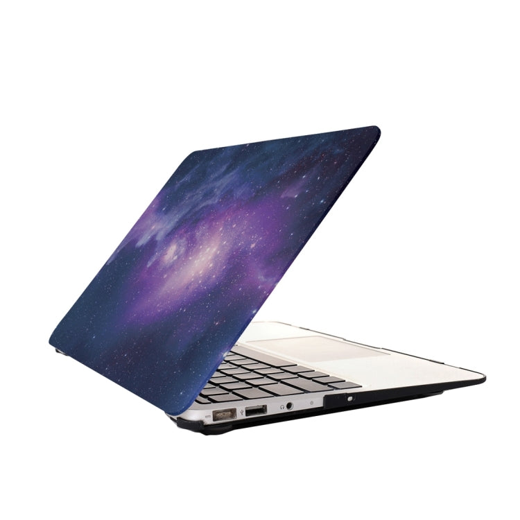 For Macbook Pro 15.4 inch Starry Sky Patterns Apple Laptop Water Decals PC Protective Case(Blue) - MacBook Pro Cases by buy2fix | Online Shopping UK | buy2fix