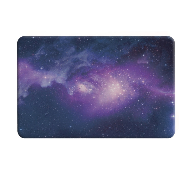 For Macbook Pro 15.4 inch Starry Sky Patterns Apple Laptop Water Decals PC Protective Case(Blue) - MacBook Pro Cases by buy2fix | Online Shopping UK | buy2fix