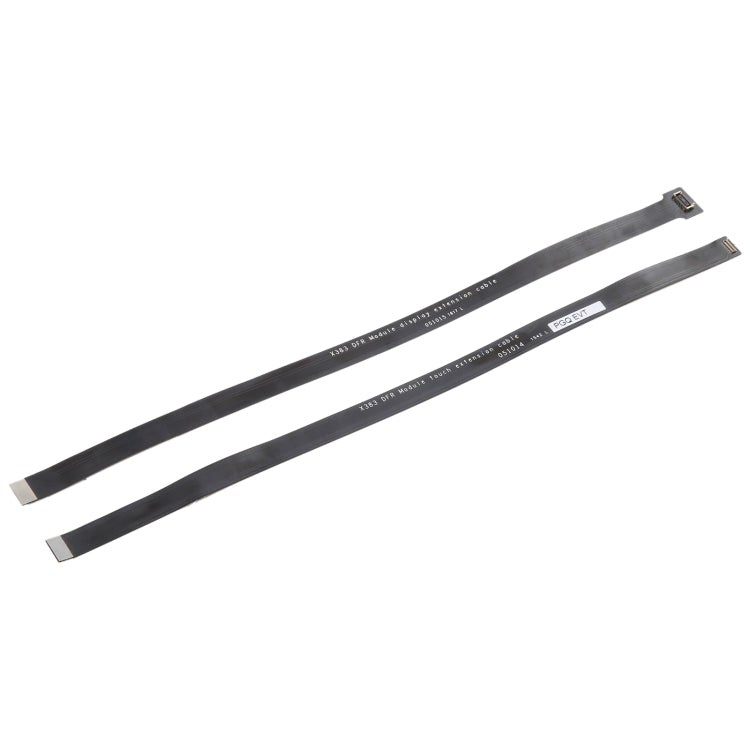 For MacBook A1706 A1707 A1989 A1990 A2141 A2159 A2251 A2289 A2338 1 Pair Touch Bar Extension Testing Flex Cable 25cm - Flex Cable by buy2fix | Online Shopping UK | buy2fix