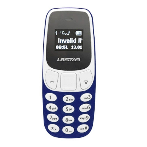 GTStar BM10 Mini Mobile Phone, Hands Free Bluetooth Dialer Headphone, MP3 Music, Dual SIM, Network: 2G(Dark Blue) - Others by buy2fix | Online Shopping UK | buy2fix