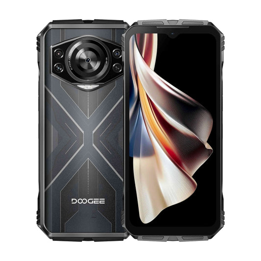 DOOGEE S Cyber, 8GB+256GB, 6.58 inch Android 14 Spreadtrum T606 Octa Core, Network: 4G, OTG, NFC (Black Silver) - DOOGEE by DOOGEE | Online Shopping UK | buy2fix