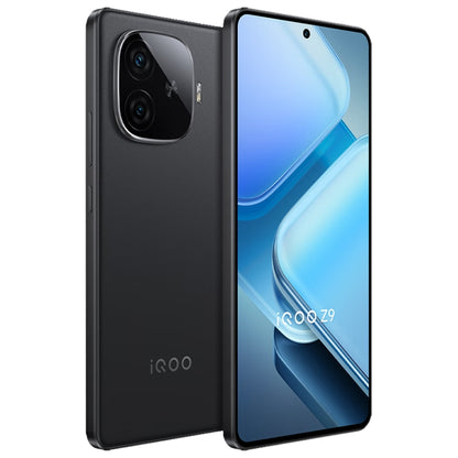 vivo iQOO Z9, Dual Back Cameras, 12GB+256GB, Face ID Screen Fingerprint Identification, 6.78 inch Android 14.0 OriginOS 4 Snapdragon 7 Gen 3 Octa Core 2.63GHz, OTG, NFC, Network: 5G, Support Google Play (Black) - vivo by vivo | Online Shopping UK | buy2fix