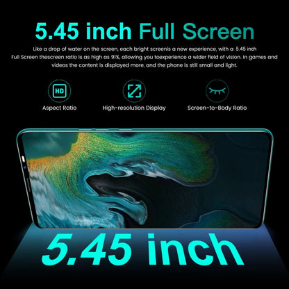 P55-Rino4 Pro,1GB+8GB, 5.45 inch Screen, Face Identification, Android 4.4.2 MTK6572 Dual Core, Network: 3G(Green) -  by buy2fix | Online Shopping UK | buy2fix