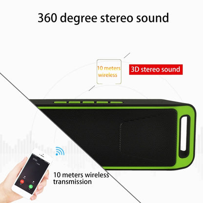 SC208 Multifunctional Card Music Playback Bluetooth Speaker, Support Handfree Call & TF Card & U-disk & AUX Audio & FM Function(Grey) - Desktop Speaker by buy2fix | Online Shopping UK | buy2fix