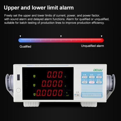 DCUU PM9915 Intelligent Electrical Parameters Measuring Instrument (US Plug) - Current & Voltage Tester by buy2fix | Online Shopping UK | buy2fix