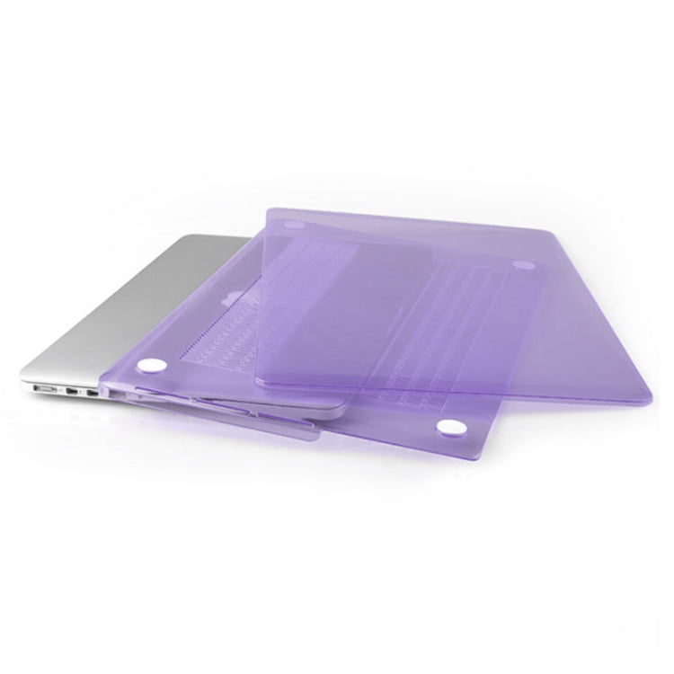 Hard Crystal Protective Case for Macbook Pro Retina 15.4 inch(Purple) - MacBook Pro Cases by buy2fix | Online Shopping UK | buy2fix