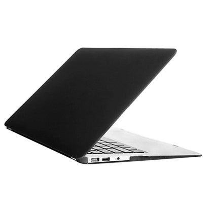 For Macbook Air 11.6 inch Frosted Hard Plastic Protection Case(Black) - MacBook Air Cases by buy2fix | Online Shopping UK | buy2fix