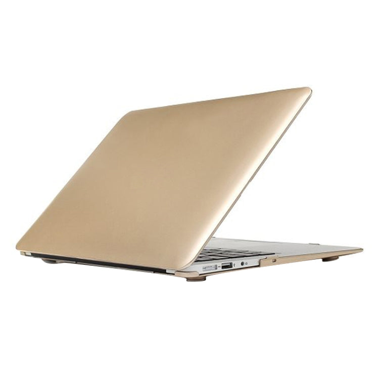 For Macbook Air 11.6 inch Frosted Hard Plastic Protection Case(Gold) - MacBook Air Cases by buy2fix | Online Shopping UK | buy2fix