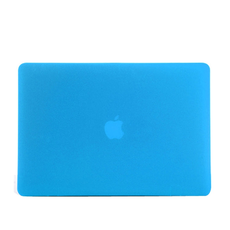 Frosted Hard Protective Case for Macbook Pro Retina 15.4 inch  A1398(Baby Blue) - MacBook Pro Cases by buy2fix | Online Shopping UK | buy2fix