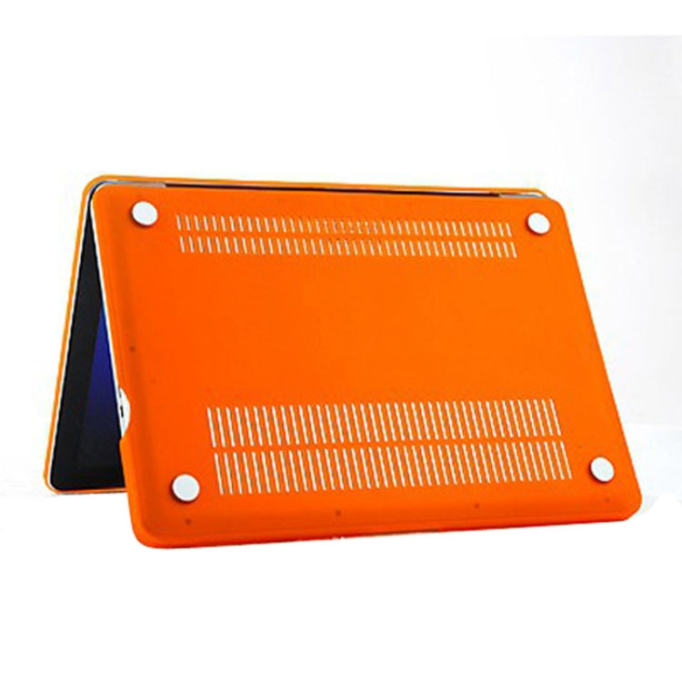 Frosted Hard Protective Case for Macbook Pro 15.4 inch  (A1286)(Orange) - MacBook Pro Cases by buy2fix | Online Shopping UK | buy2fix