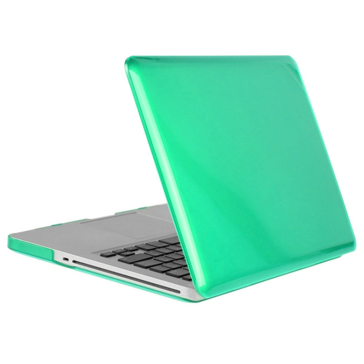 ENKAY for Macbook Pro 13.3 inch (US Version) / A1278 Hat-Prince 3 in 1 Crystal Hard Shell Plastic Protective Case with Keyboard Guard & Port Dust Plug(Green) - MacBook Pro Cases by ENKAY | Online Shopping UK | buy2fix