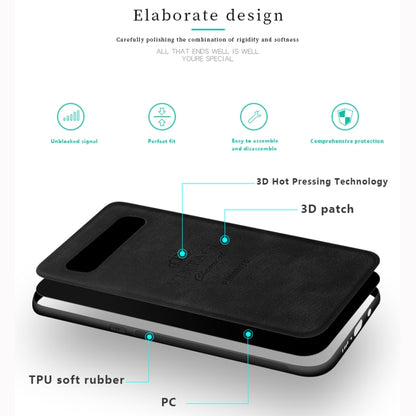 PINWUYO Shockproof Waterproof Full Coverage PC + TPU + Skin Protective Case for Galaxy S10(Blue) - Galaxy Phone Cases by PINWUYO | Online Shopping UK | buy2fix