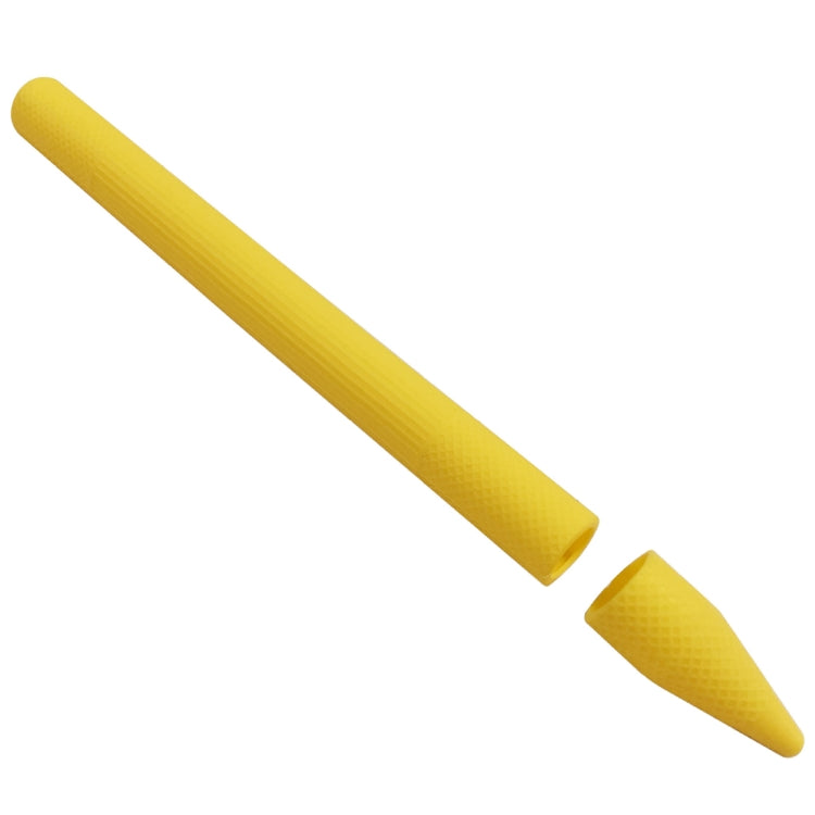 Stylus Pen Silica Gel Protective Case for Microsoft Surface Pro 5 / 6 (Yellow) - Pencil Accessories by buy2fix | Online Shopping UK | buy2fix