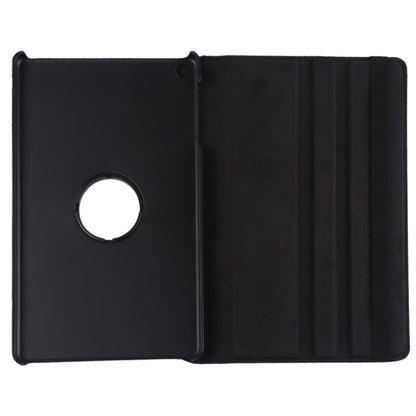 Litchi Texture Horizontal Flip 360 Degrees Rotation Leather Case for Galaxy Tab A 10.1 (2019) T510 / T515, with Holder (Black) - Tab A 10.1 (2019) T510 / T515 by buy2fix | Online Shopping UK | buy2fix