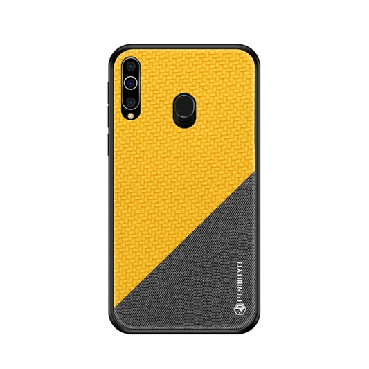 PINWUYO Honors Series Shockproof PC + TPU Protective Case for Galaxy A60 (Yellow) - Galaxy Phone Cases by PINWUYO | Online Shopping UK | buy2fix