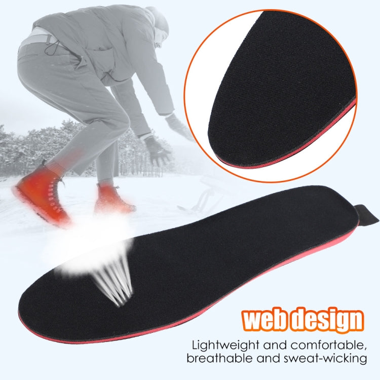 Rechargeable Electric Heating Insole Wireless Remote Control Smart Thermal Insole,Size:Large(41-46 Size) - Shoes Care by buy2fix | Online Shopping UK | buy2fix