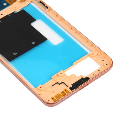 For Samsung Galaxy A60  Middle Frame Bezel Plate (Orange) - Galaxy A Series Parts by buy2fix | Online Shopping UK | buy2fix