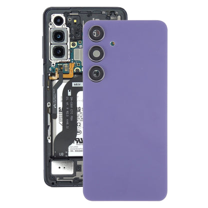 For Samsung Galaxy S24+ SM-S926B OEM Battery Back Cover with Camera Lens Cover(Purple) - Back Cover by buy2fix | Online Shopping UK | buy2fix