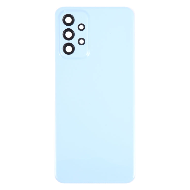 For Samsung Galaxy A23 4G SM-A235F Original Battery Back Cover with Camera Lens Cover(Blue) - Back Cover by buy2fix | Online Shopping UK | buy2fix