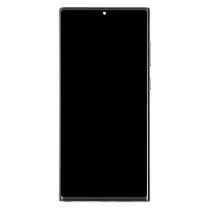 For Samsung Galaxy S22 Ultra 5G SM-S908B Original LCD Screen Digitizer Full Assembly with Frame (Black) - Galaxy S Series Parts by buy2fix | Online Shopping UK | buy2fix