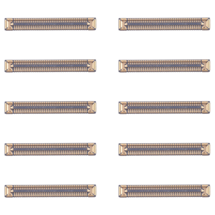 For Samsung Galaxy A22 SM-A225F 10pcs Motherboard LCD Display FPC Connector - Galaxy A Series Parts by buy2fix | Online Shopping UK | buy2fix