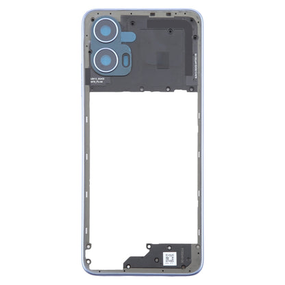 For Motorola Moto G34 Original Middle Frame Bezel Plate (Purple) - Frame Bezel Plate by buy2fix | Online Shopping UK | buy2fix